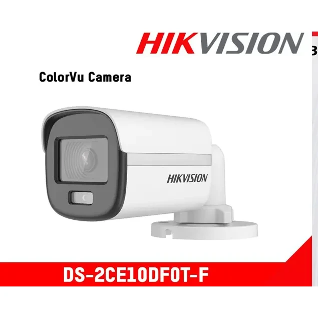 [01339] HIKVISION COLORVU BULLET CAMERA DS-2CE10DF0T-F METAL 1080P