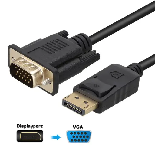 [06287] CABLE DISPLAY PORT A VGA 3M