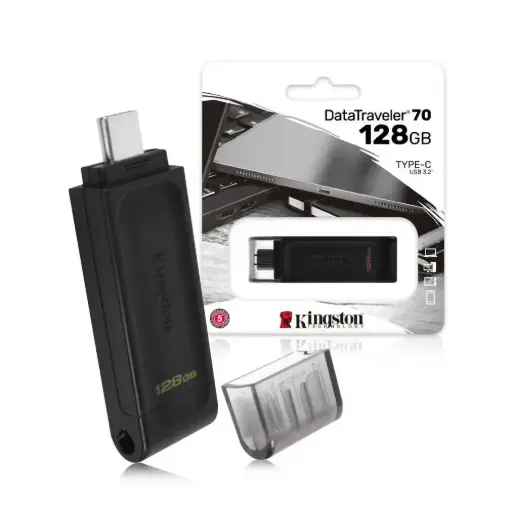 [03799] KINGSTON DATATRAVELER 70 / USB-C 3.2 128GB
