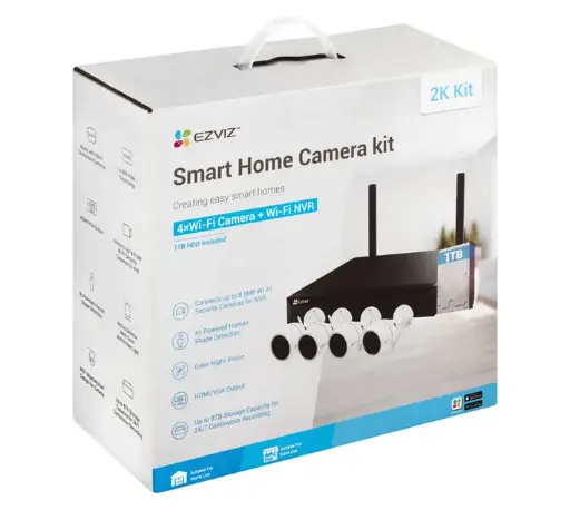 [06658] EZVIZ X5S KIT NVR INALAMBRICO + 4X H3C HDMI VGA
