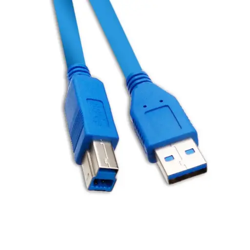 [06664] CABLE DE IMPRESORA USB 3.0 AZUL