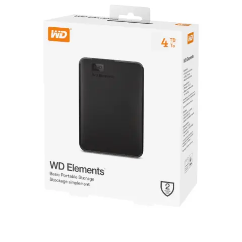 [03803] WD ELEMENTS PORTABLE HDD 2.5 USB 3.0 4T