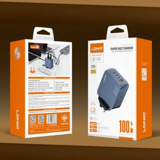 [06670] CARGADOR LDNIO Q8 TC - TC 100W