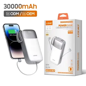 [03835] LDNIO POWER BANK PQ30 30000 MAH