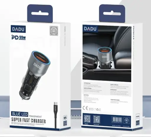 [06677] DADU CARGADOR DE CARRO 55W DC-127