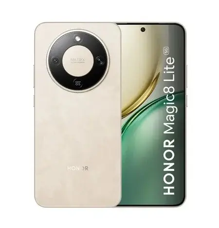 [06589] HONOR MAGIC 8 LITE 256/8GB DORADO AMANECER