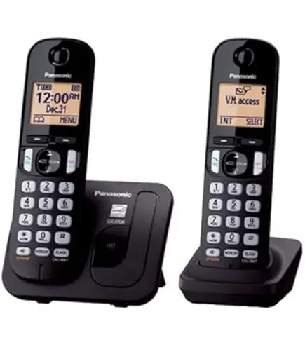 [06796] TEL. PANASONIC INALAMBRICO DIGITAL KX-TGC352 2 AURICULARES