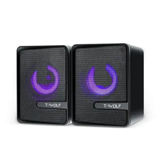 [07143] BOCINA T-WOLF S3 SPEAKER LUMINOUS VIBRATING FILM