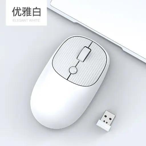 [07117] MOUSE T-WOLF Q19 BLANCO