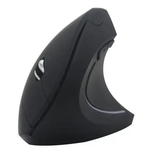 [07126] MOUSE VERTICAL DE BATERIA - NEGRO