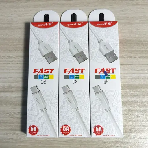 [07149] CABLE QIANHO Q3 USB-TIPO C 120W 1M
