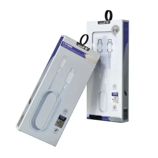 [07141] CABLE QIANHO Q86 USB C - LIGHTNING 30W 1M