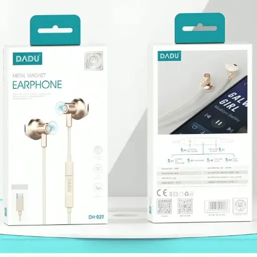 [05027] AUDIFONO DADU DE CABLE TIPO C DH-027