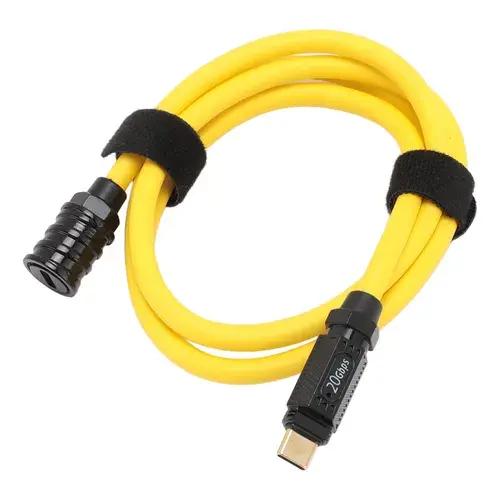 [05511] CABLE AMARILLO EXTENSOR TIPO C 20GBPS 1M